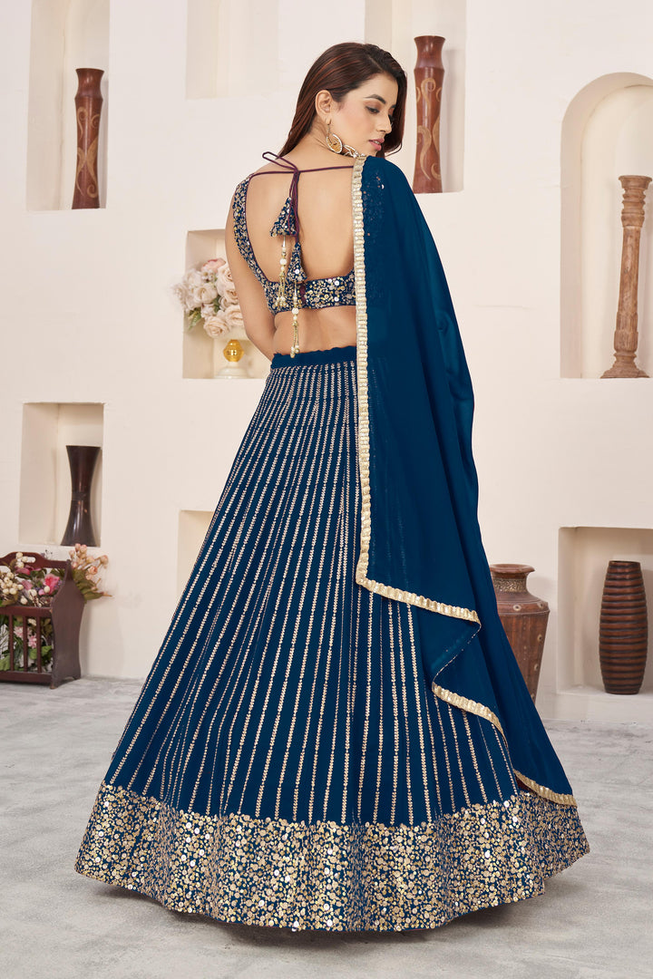 Nitya Nari Georgette Lehenga