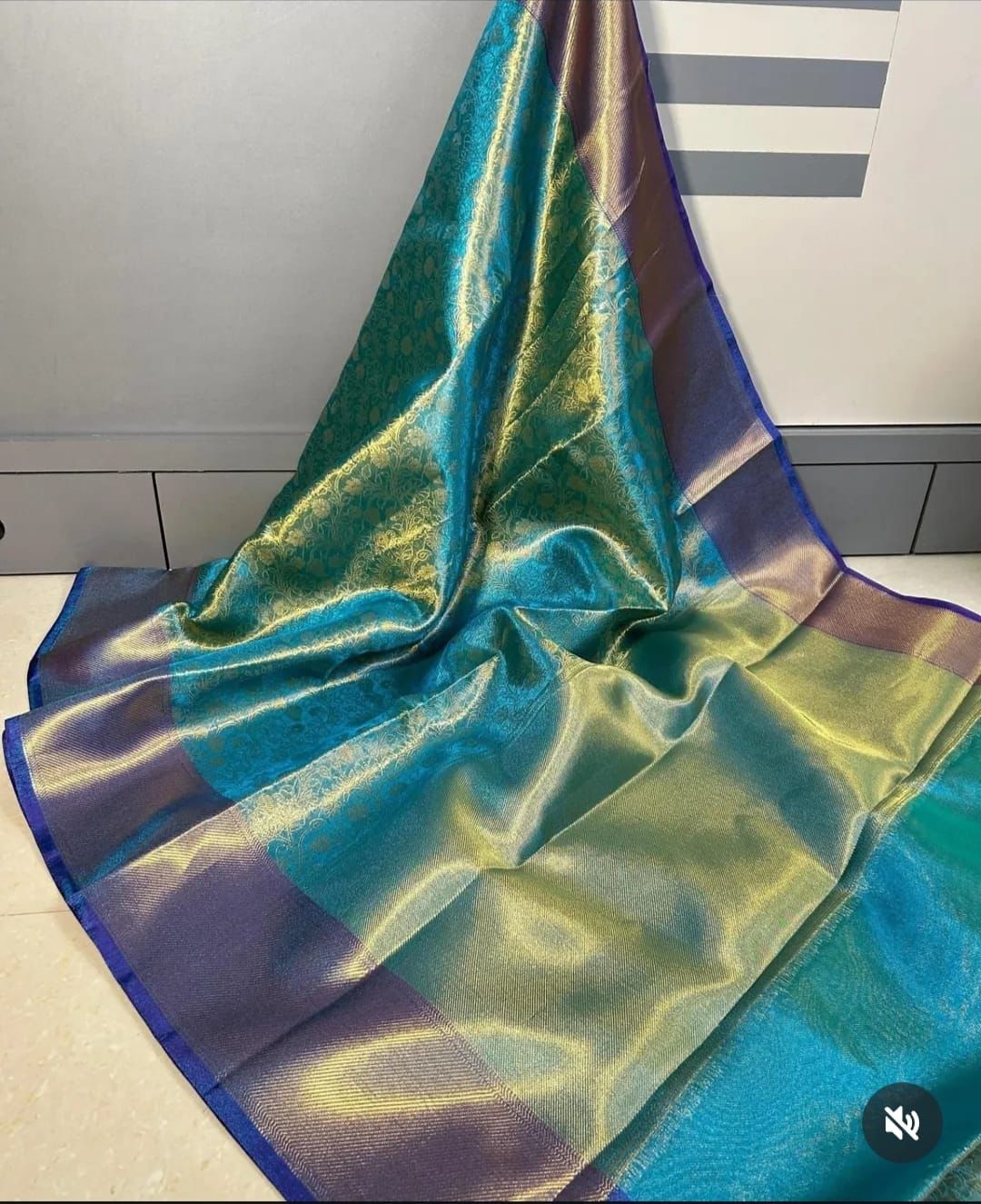 Rudra Rangan Banarasi Tissue Silk Saree