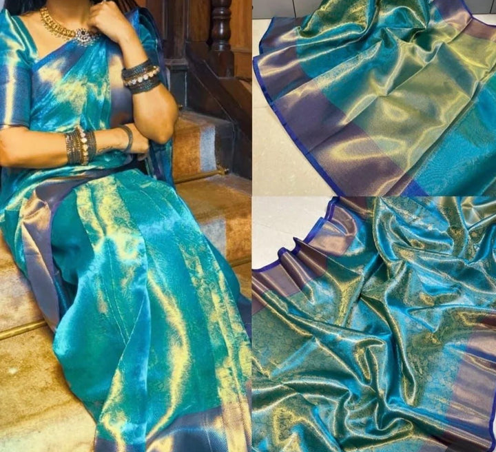 Rudra Rangan Banarasi Tissue Silk Saree