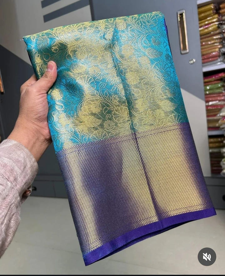 Rudra Rangan Banarasi Tissue Silk Saree