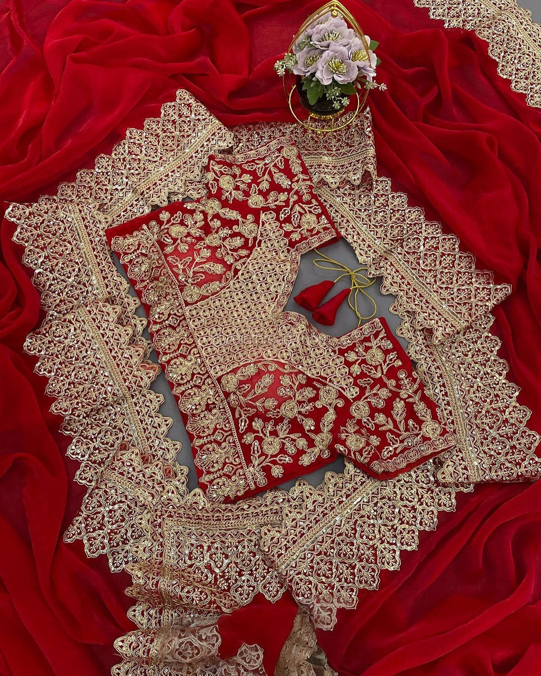 Grace of Dance Fancy Satin Silk Saree