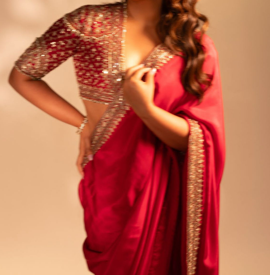 Majestic Queen Rangoli Silk Saree