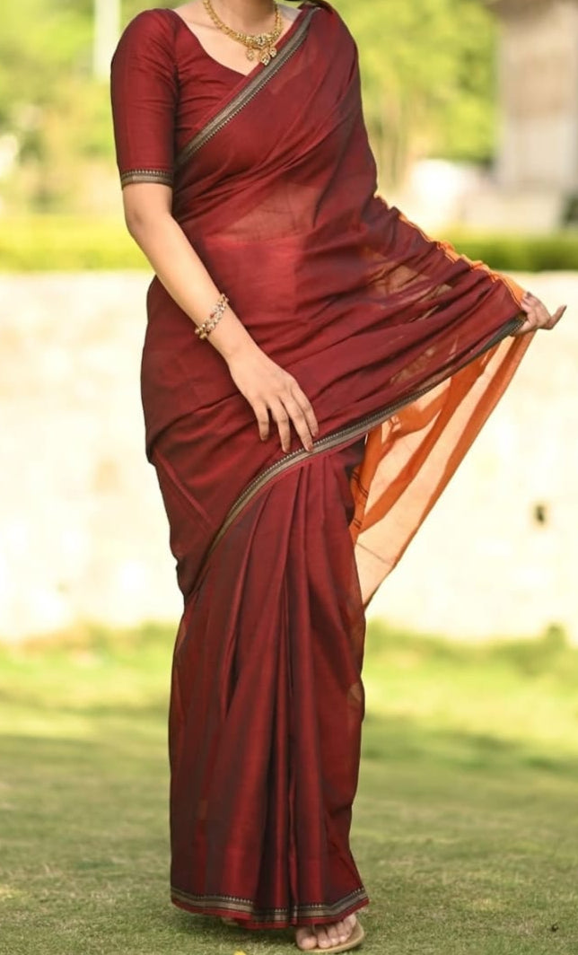 Swapner Rupusi Bengal Narayanpet Cotton Saree
