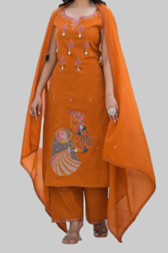 The Queen’s Reign Cotton Kurti Set