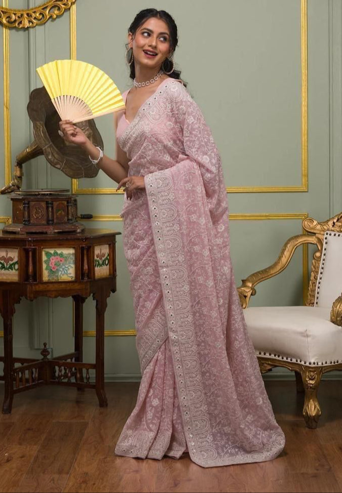 Fashion Glory Georgette Saree