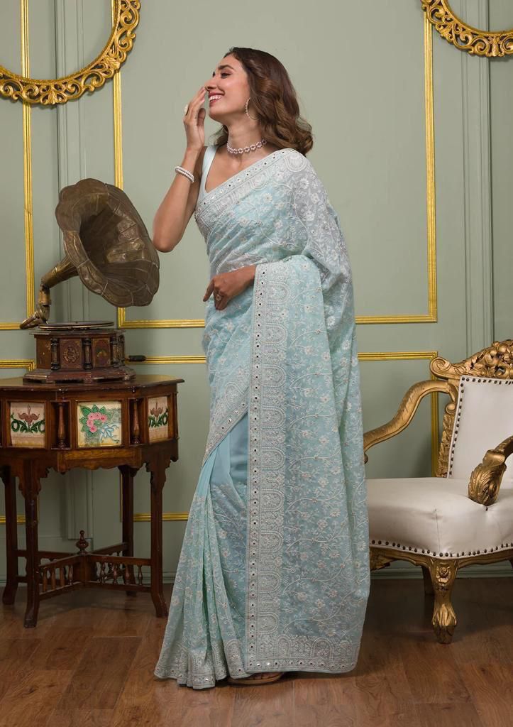 Fashion Glory Georgette Saree