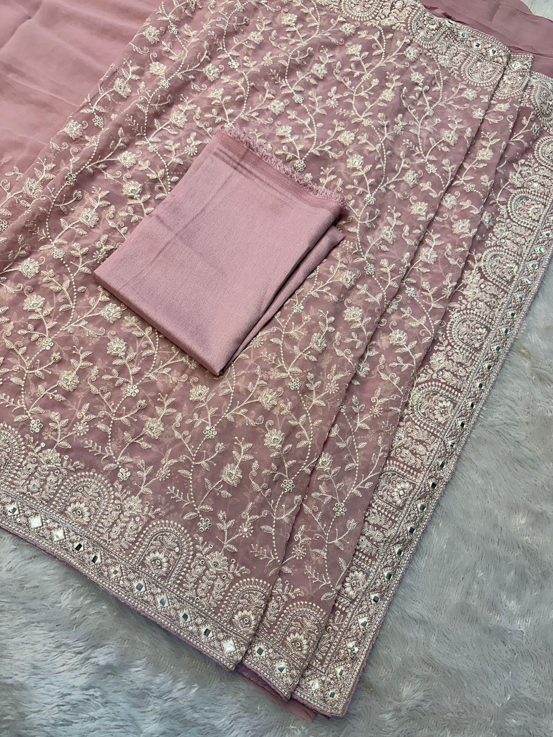 Fashion Glory Georgette Saree
