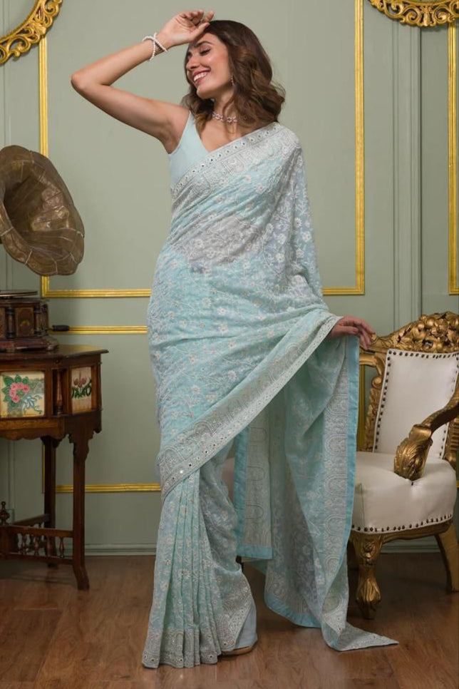 Fashion Glory Georgette Saree