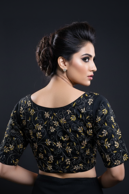 Param Sundari Cotton Blouse