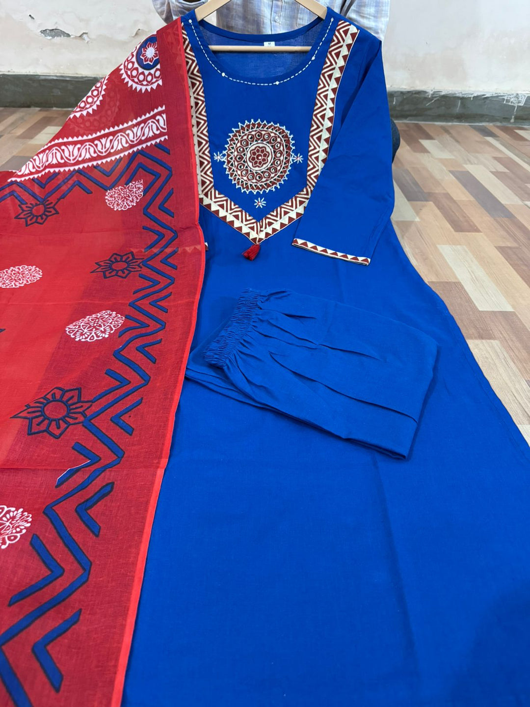 Dreamy Night Cotton Kurti Set