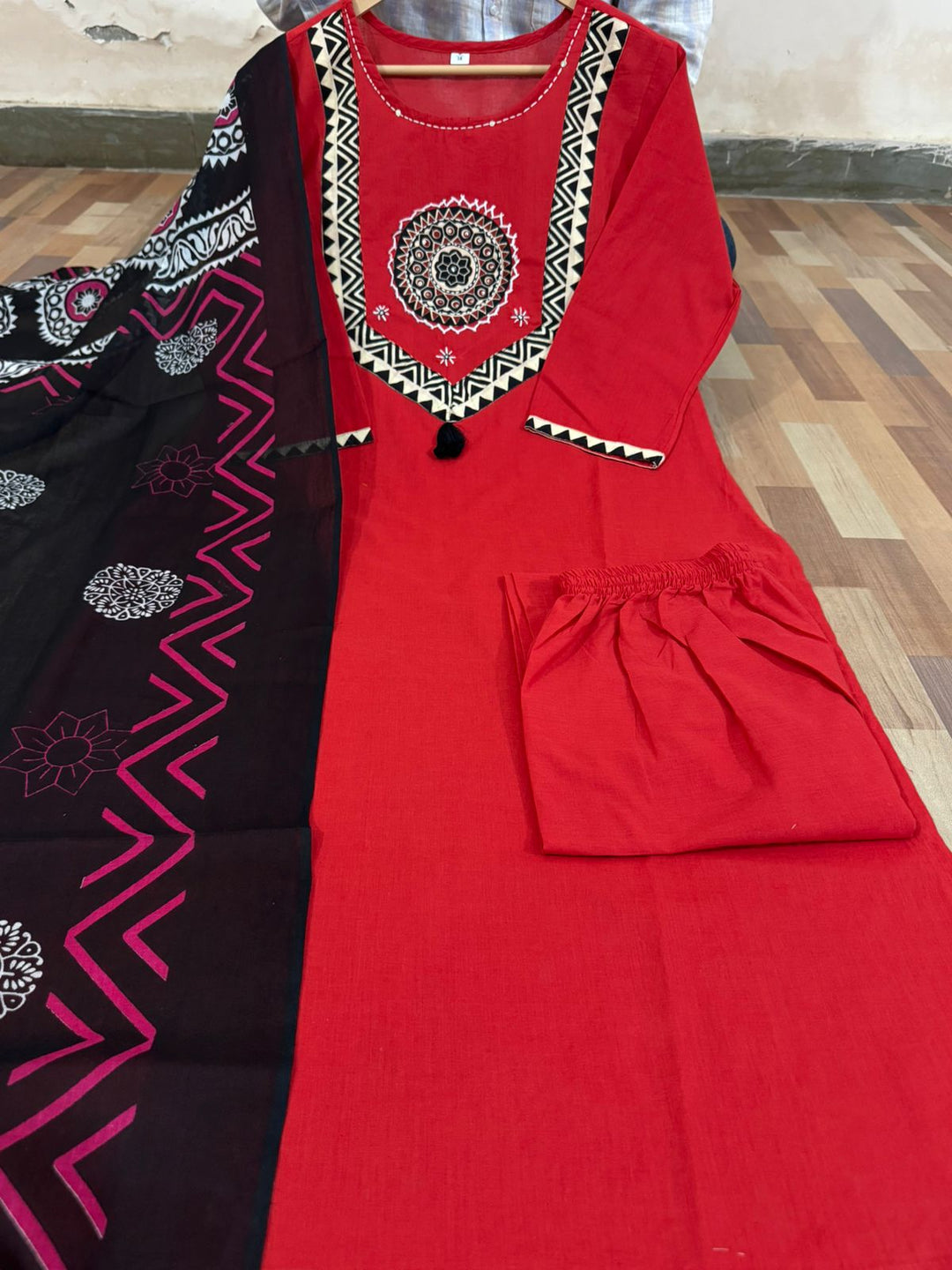 Dreamy Night Cotton Kurti Set