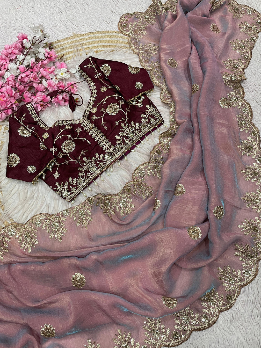Soul Mate Vichitra Silk Saree