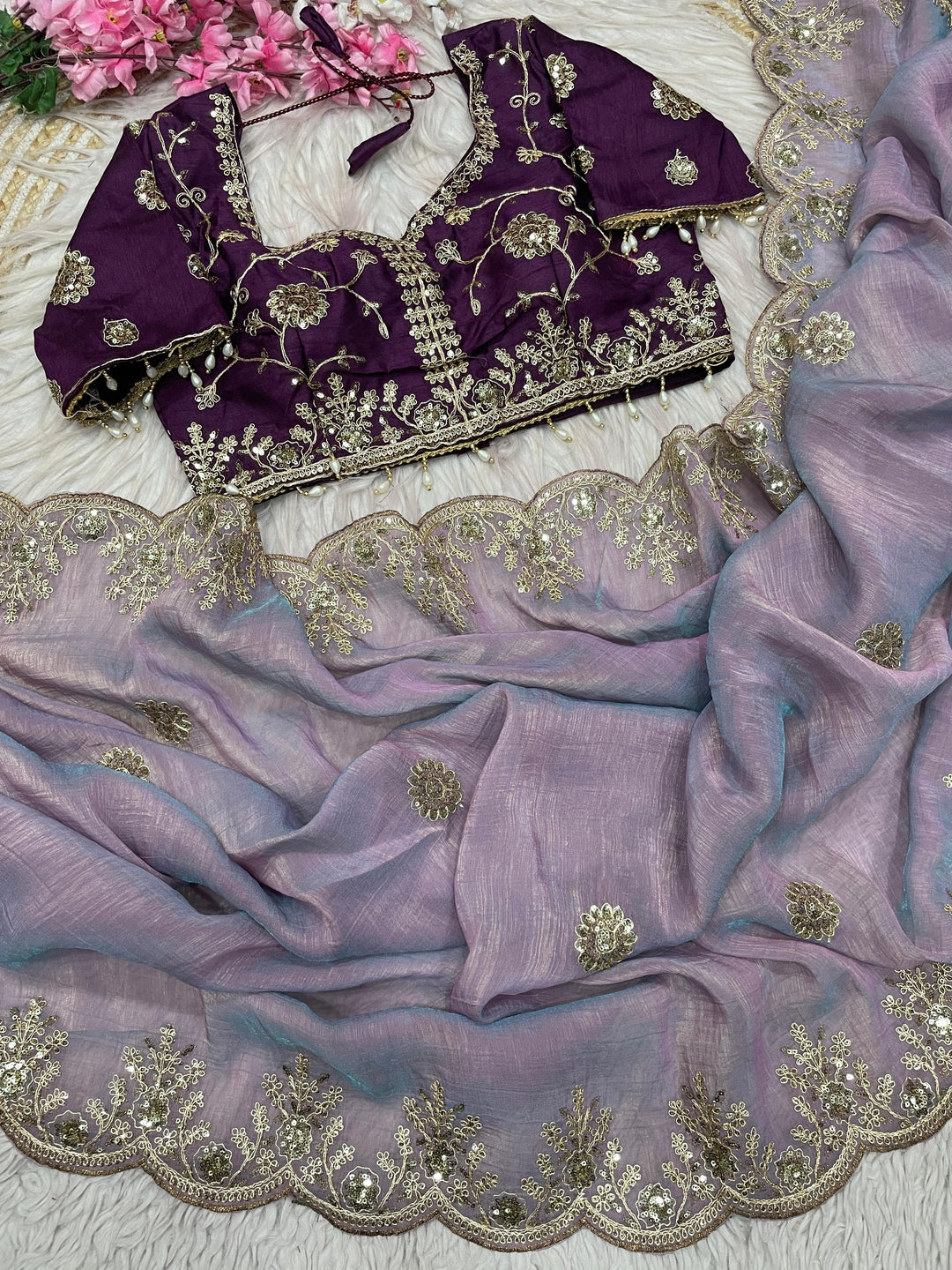 Soul Mate Vichitra Silk Saree