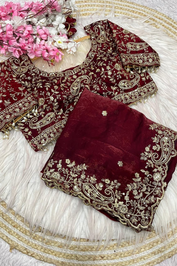 Humming Tune Satin Silk Saree