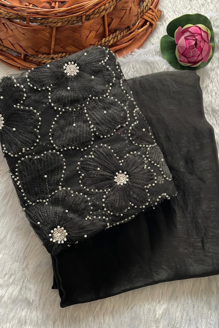 Prosper Weave Fancy Silk Saree