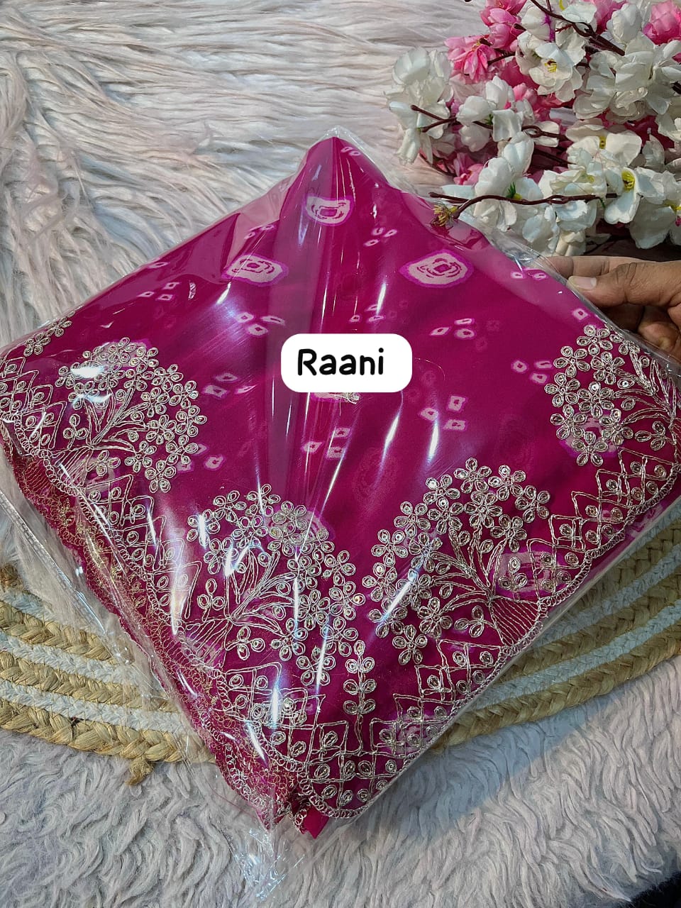 Defining You Georgette Saree