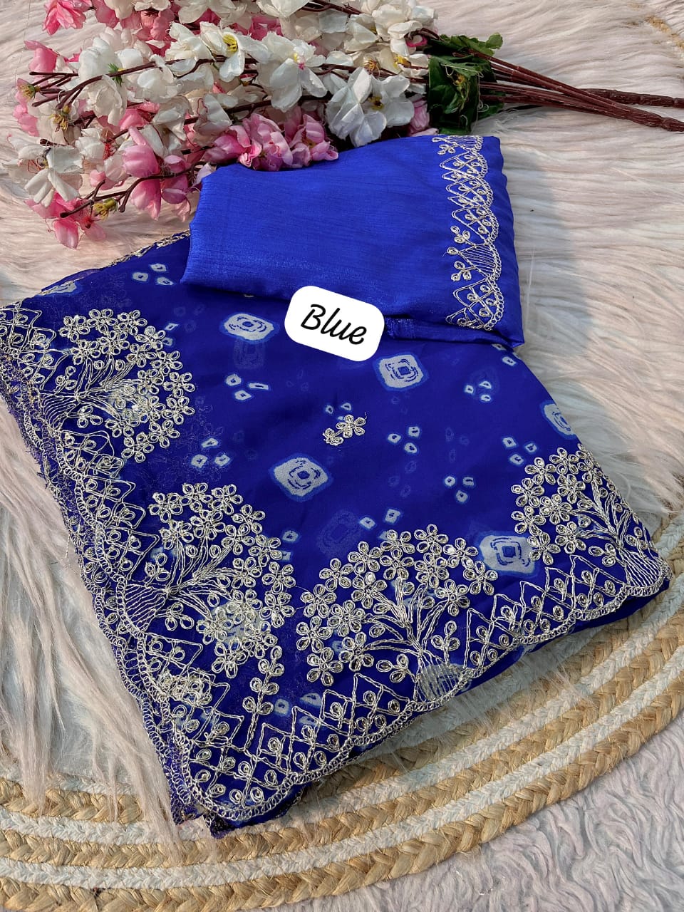 Defining You Georgette Saree