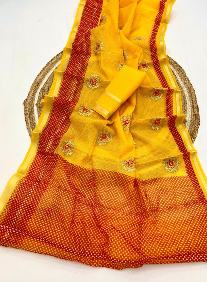 Flowing Secrets Kota Doriya Saree