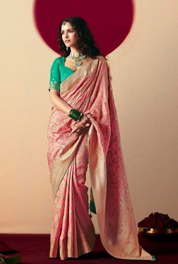 Sutra of Love Fancy Dola Viscous Silk Saree