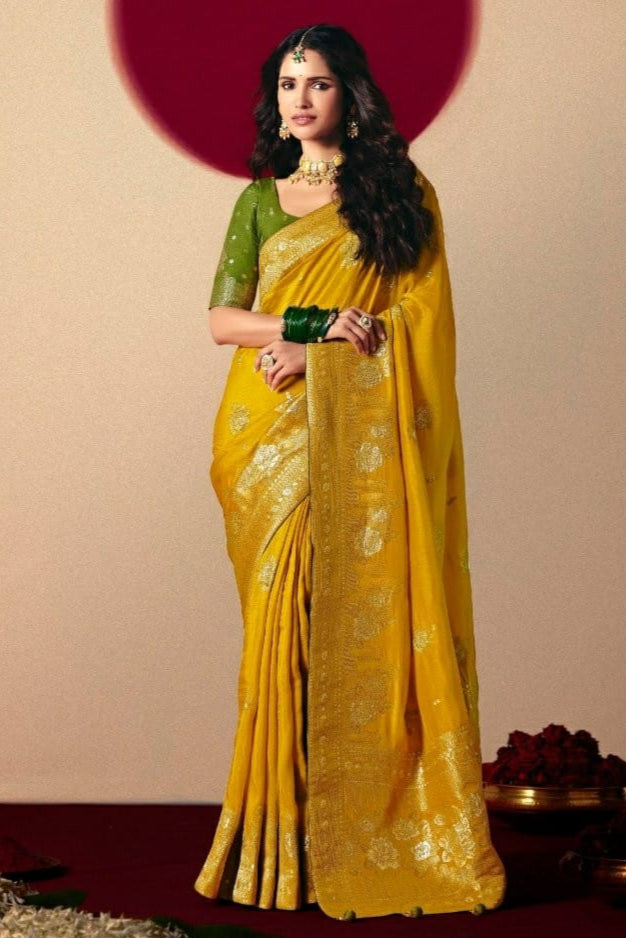 Sutra of Love Fancy Dola Viscous Silk Saree