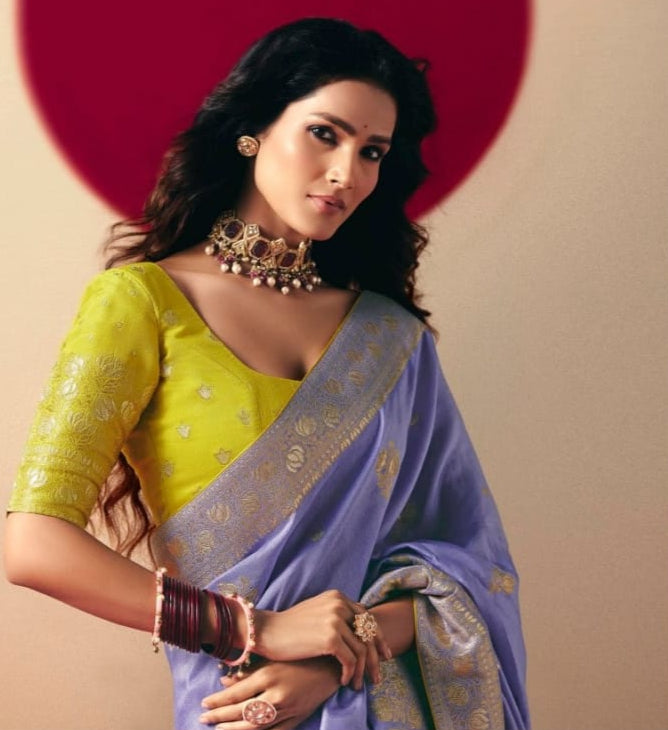 Sutra of Love Fancy Dola Viscous Silk Saree