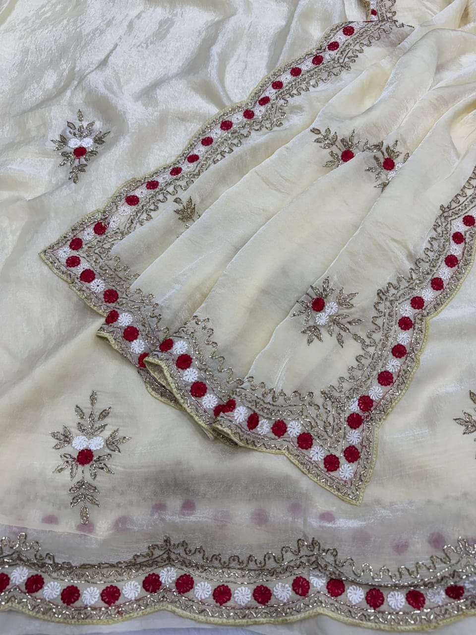 Aurora Drapes Fancy Silk Saree
