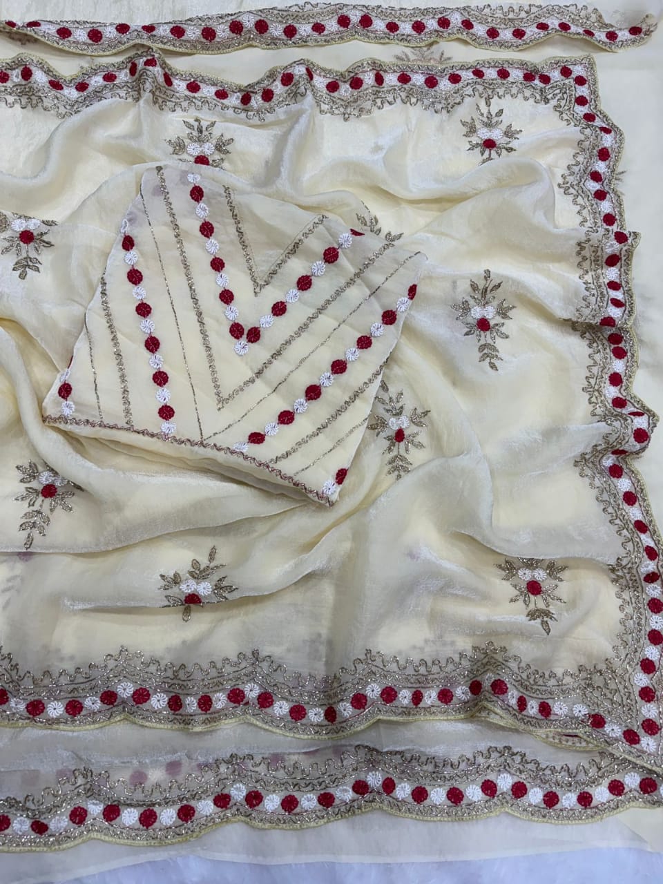 Aurora Drapes Fancy Silk Saree