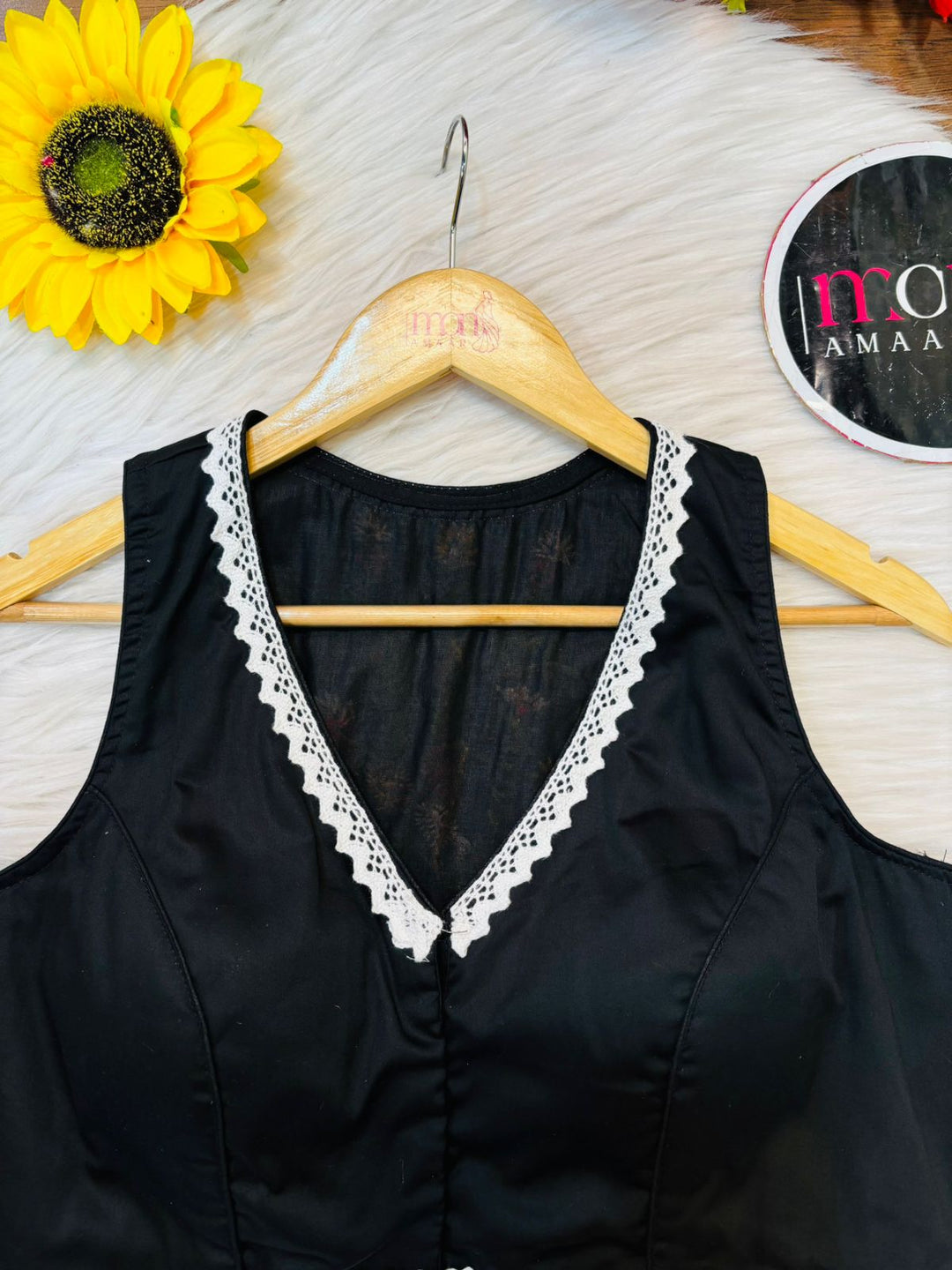 Magical Lace Work - Designer Blouse