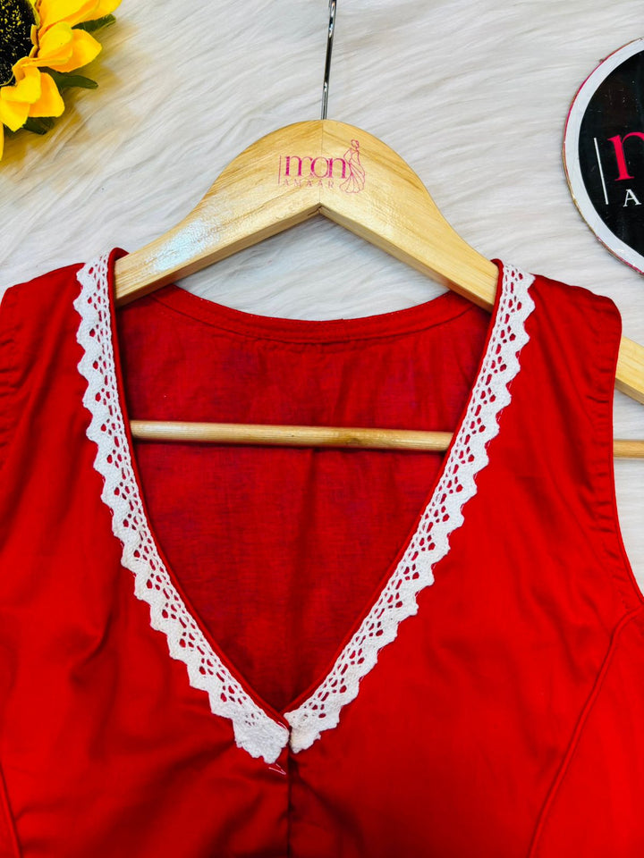 Magical Lace Work - Designer Blouse