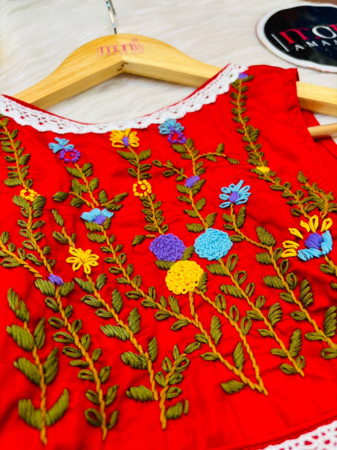 Magical Lace Work - Designer Blouse