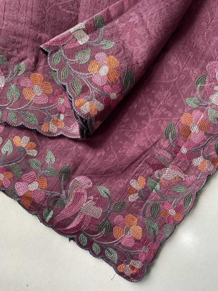 Evening Embrace Tussar Silk Saree
