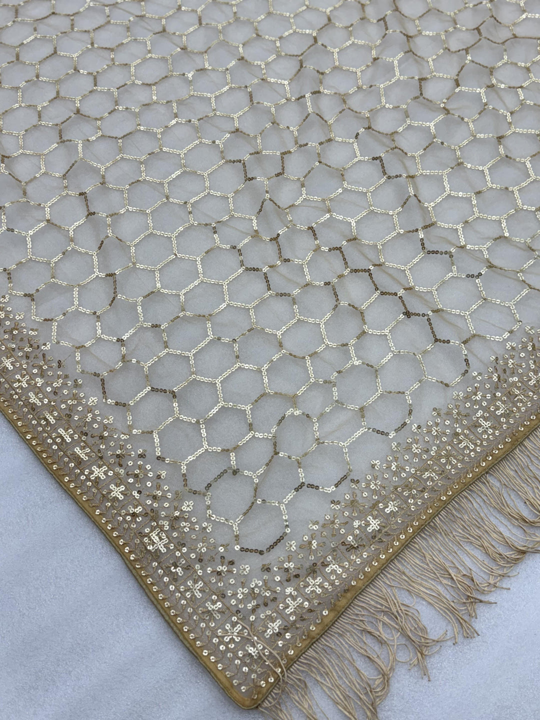 Starry Drape Net Saree