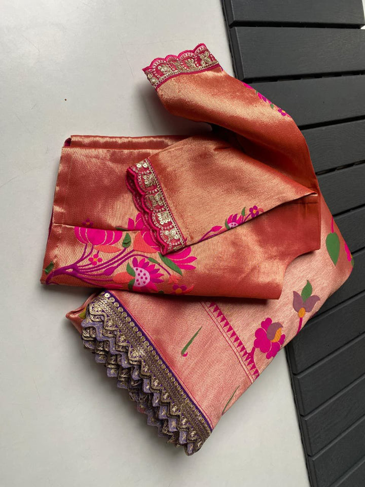 Royal Enigma Paithani Silk Saree