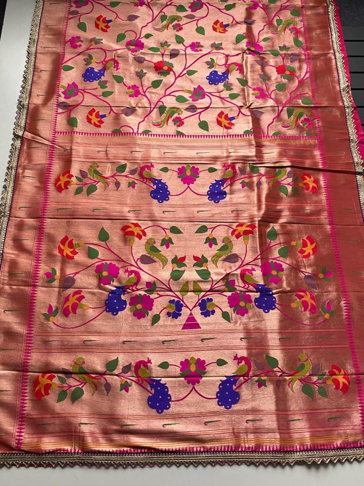 Royal Enigma Paithani Silk Saree