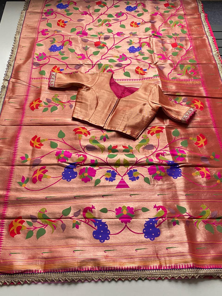 Royal Enigma Paithani Silk Saree