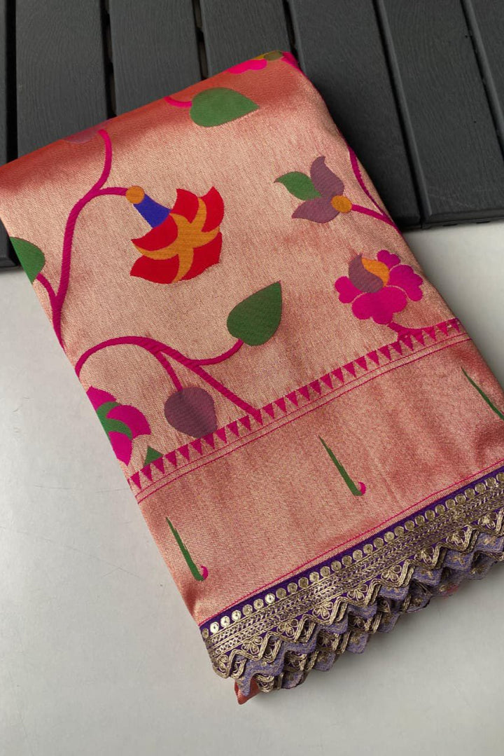 Royal Enigma Paithani Silk Saree