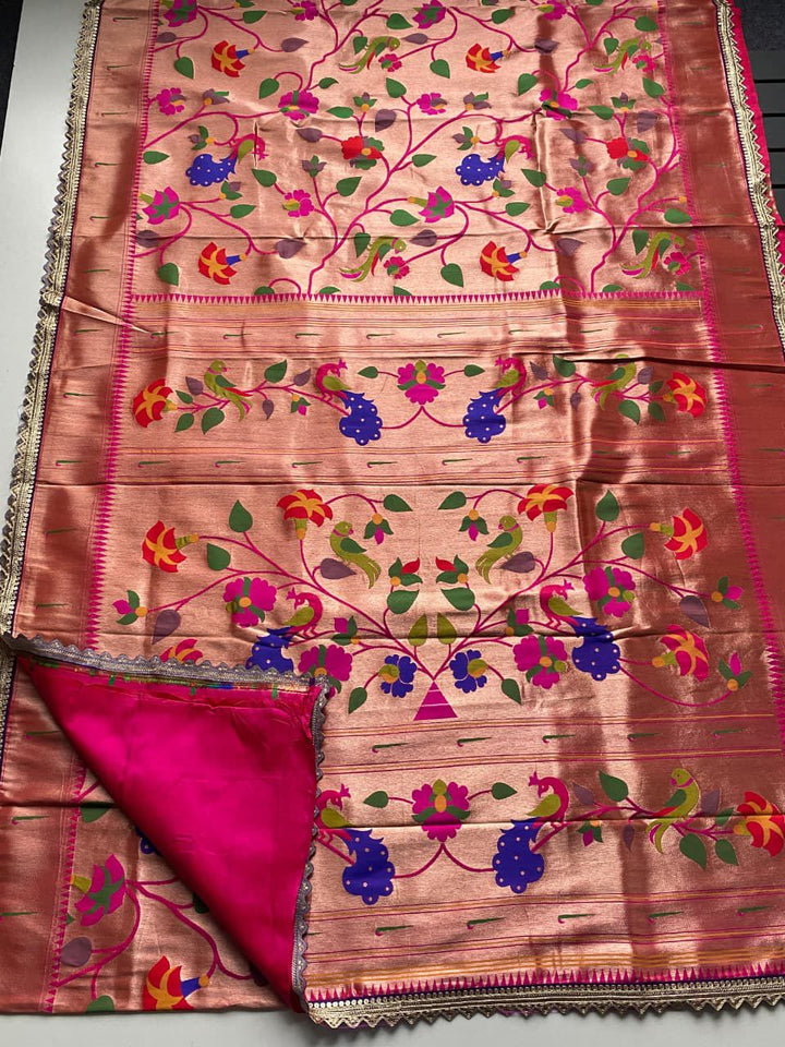Royal Enigma Paithani Silk Saree
