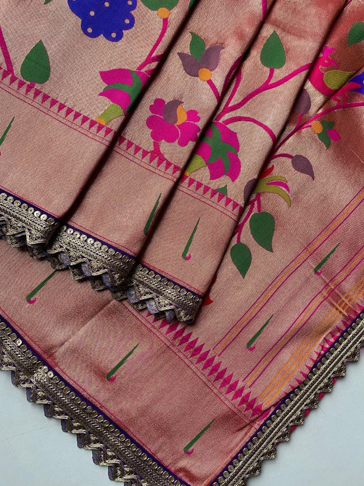 Royal Enigma Paithani Silk Saree