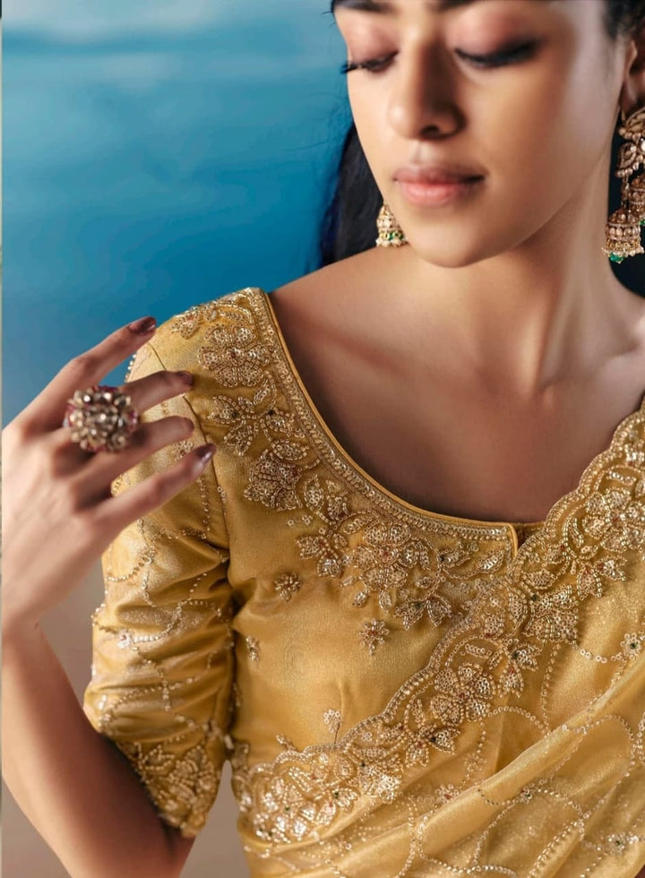 Threads of Fortune Fancy Silk Saree
