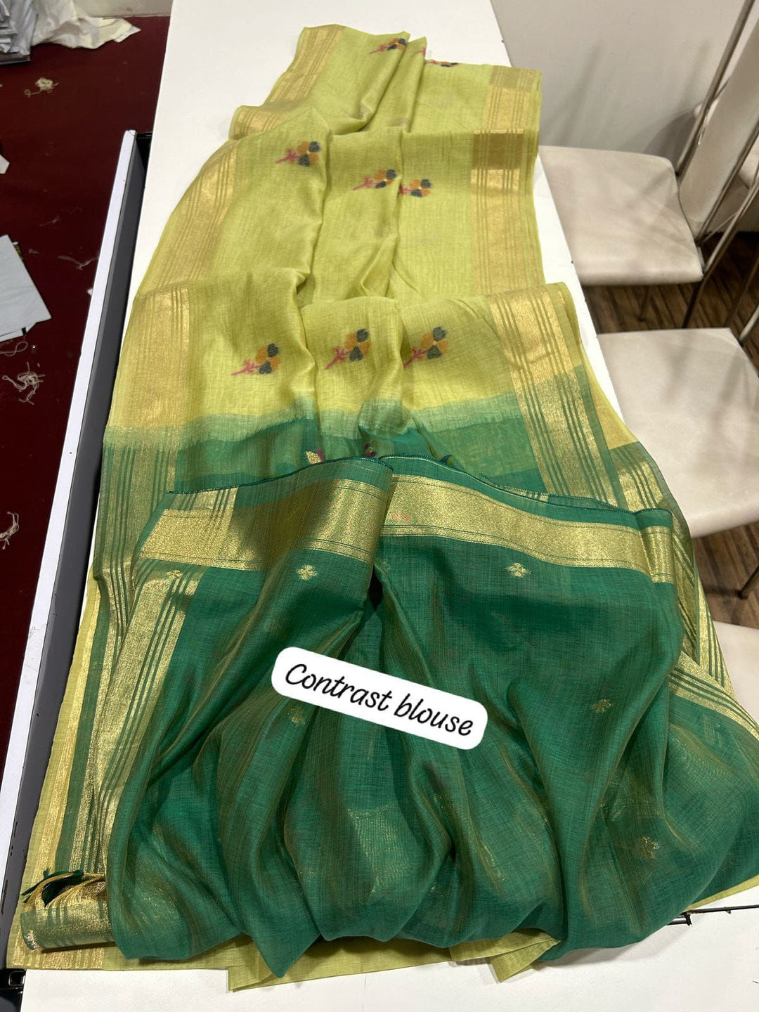 Modern Beauty Muga Cotton Saree