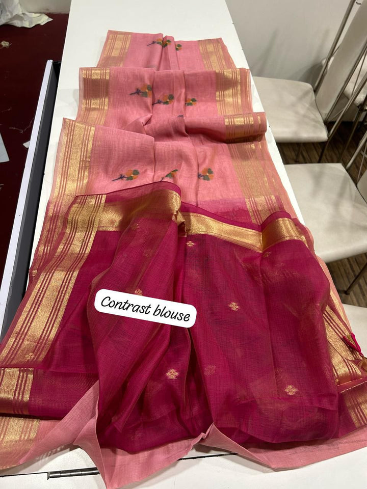 Modern Beauty Muga Cotton Saree