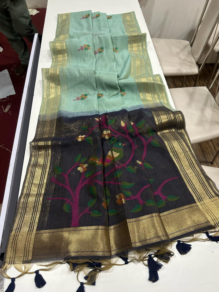 Modern Beauty Muga Cotton Saree