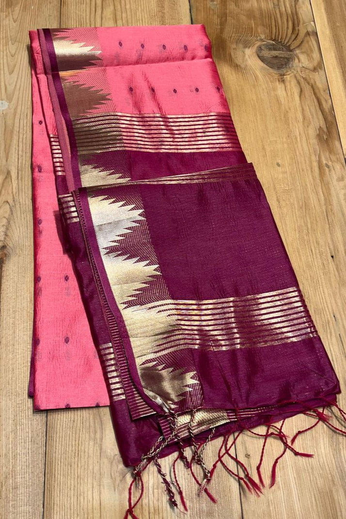 Drops of Passion Fancy Silk Saree