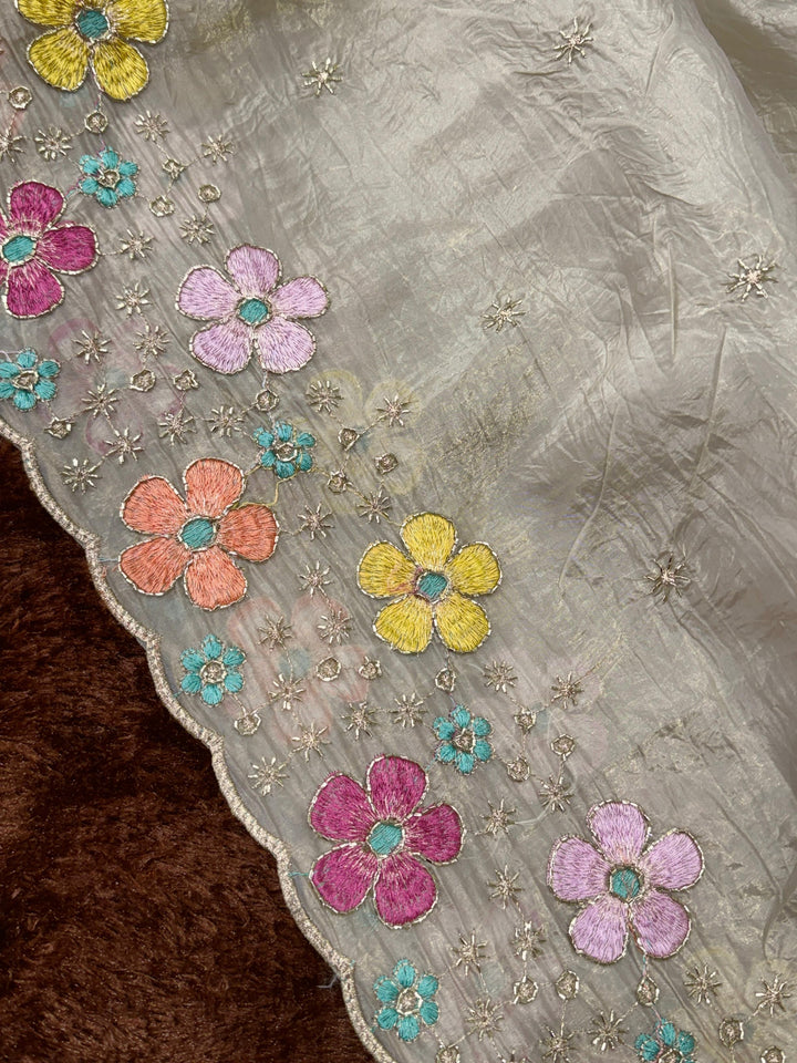 After Rain Bloom Crush Silk Saree