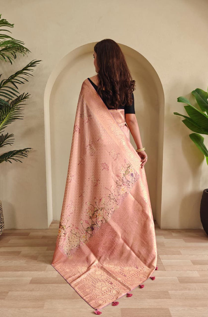 Golden Season Viscose Georgette Saree