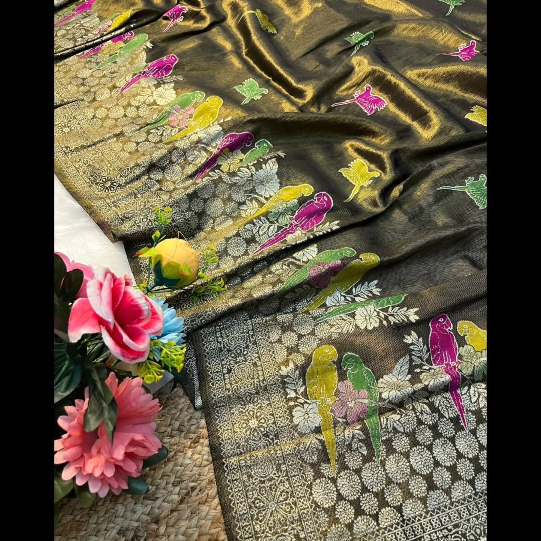 Ray of Grace Tissue Organza Saree