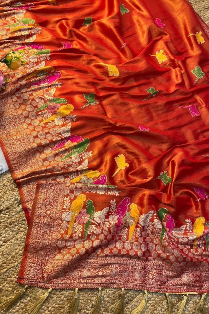Ray of Grace Tissue Organza Saree