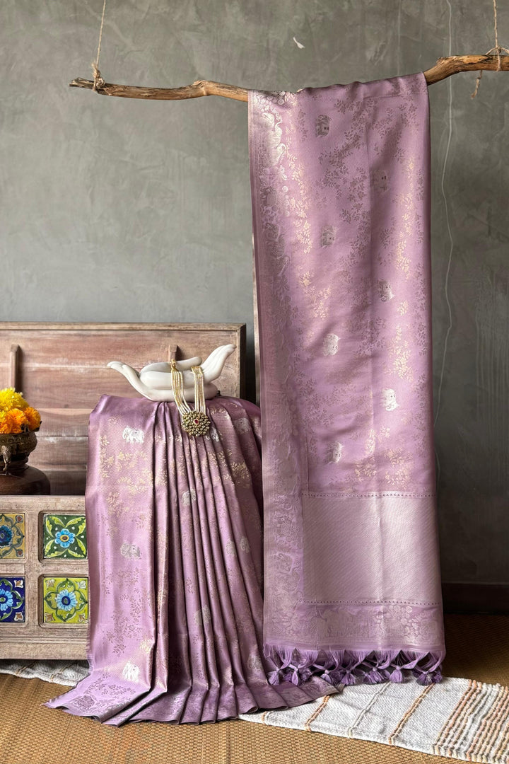 Glow of Glory Kanjivaram Silk Saree