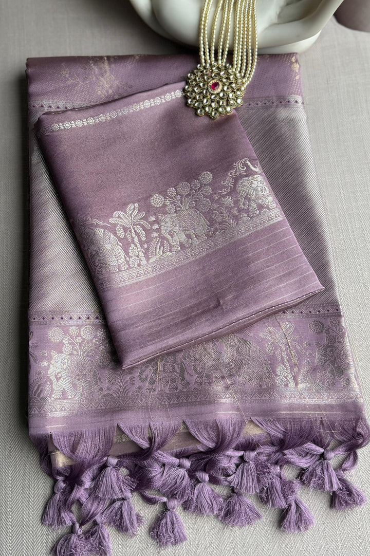 Glow of Glory Kanjivaram Silk Saree