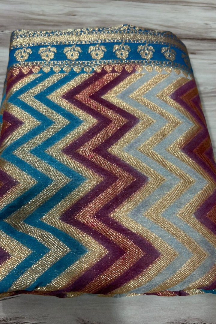 Beautiful Style Banarasi Katan Silk Saree